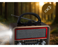 Zenwire Radio Retro FM Solarne BT-S060 - 1604657 - zdjęcie 4